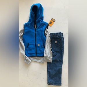 NWT Carhartt 3-piece set 3T